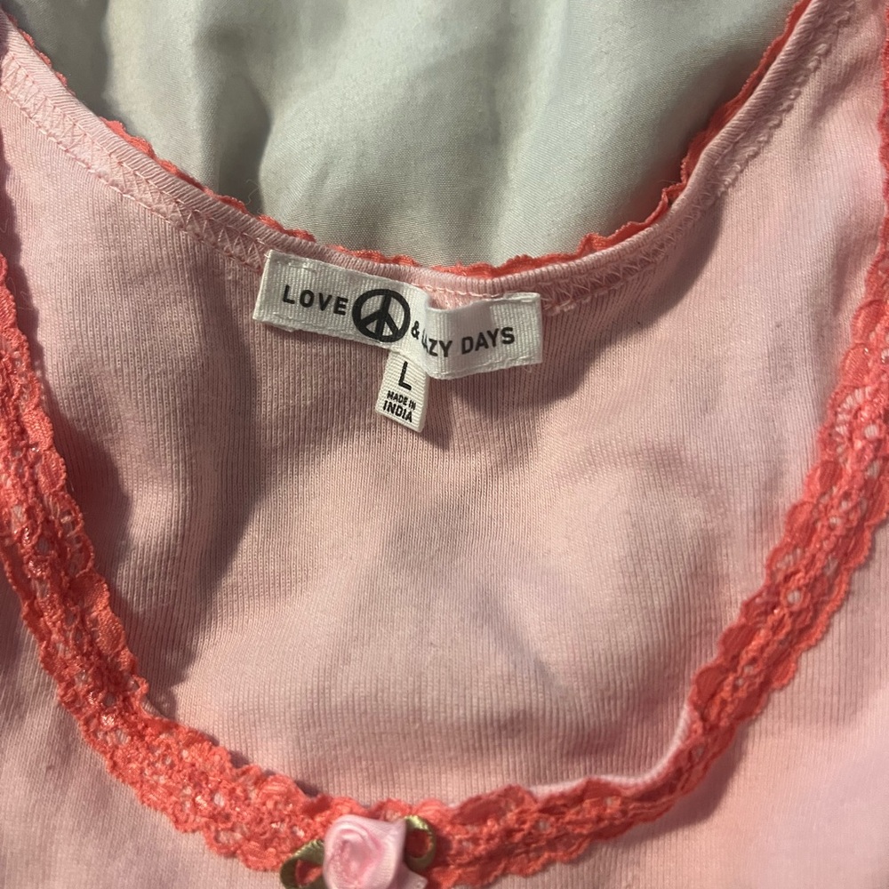 Pink Night Shirt